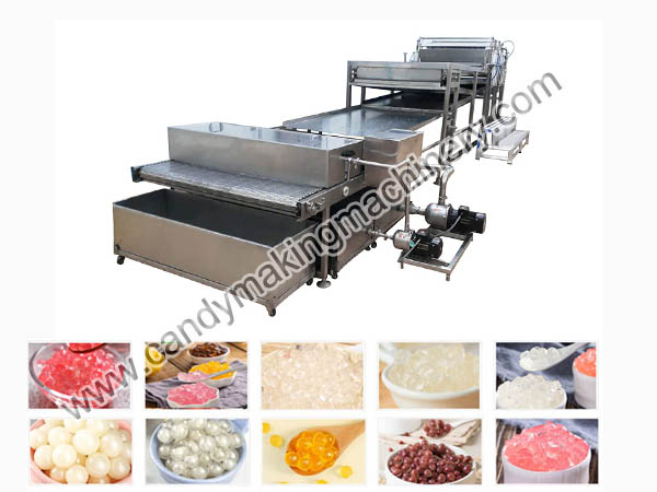 Crystal agar ball making machine